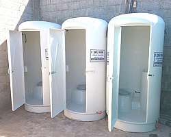 Orçamento de banheiro móvel